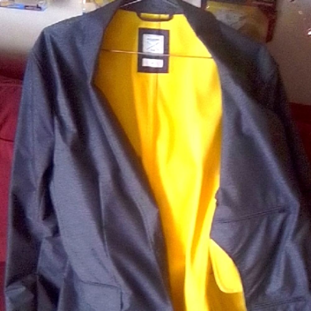 GAP Silver Grey and Yellow Jacket